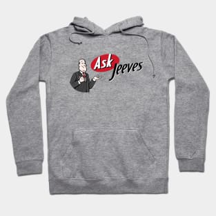 Ask Jeeves. Search engine Hoodie